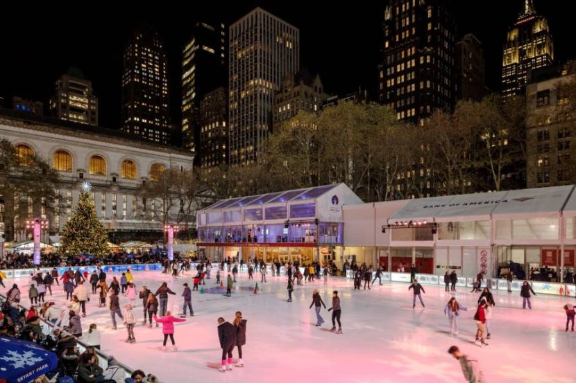 Ice skating rinks open for the season