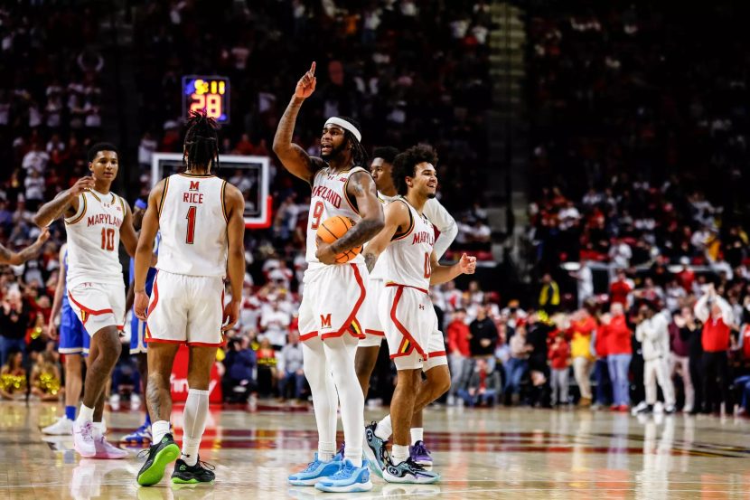Maryland men's basketball picks up first road win, beats No. 17 Illinois, 91
