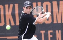 Men's Tennis Falls to No. 25 Michigan in First Spring Match