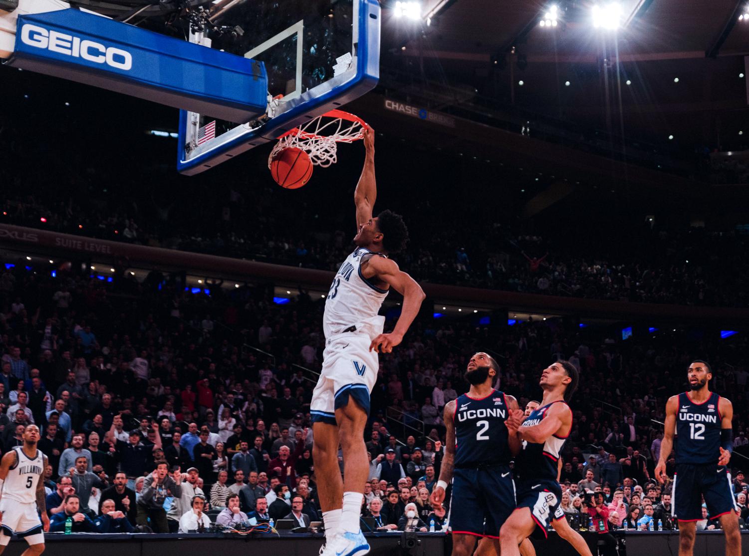 No. 9 UConn Heads To Villanova On Wednesday Night