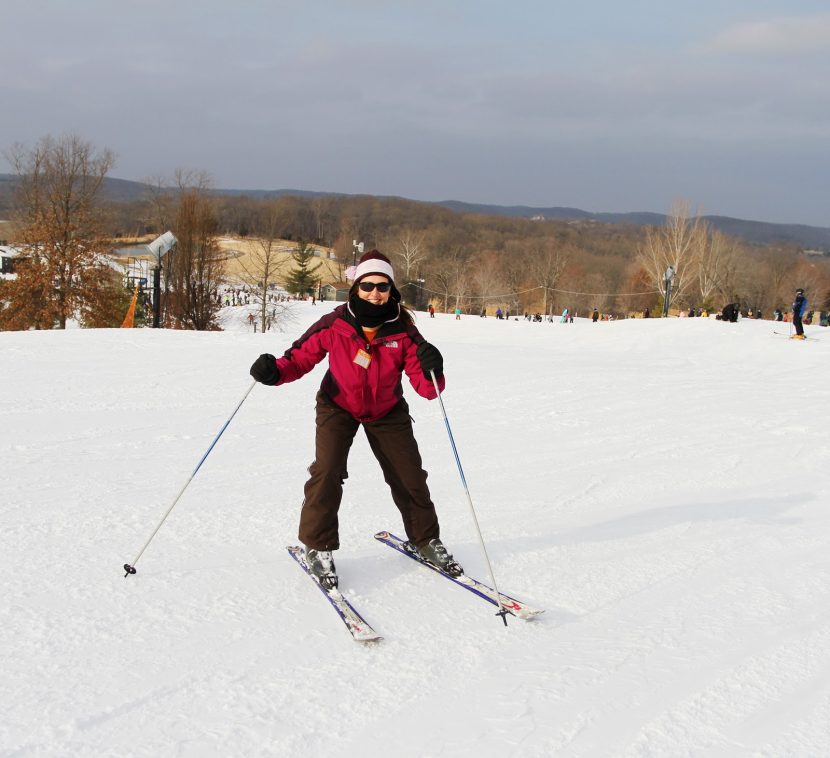 Sans races this week, folks just went skiing
