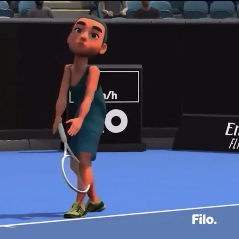 The Australian Open is streaming live tennis as if it were Wii Sports