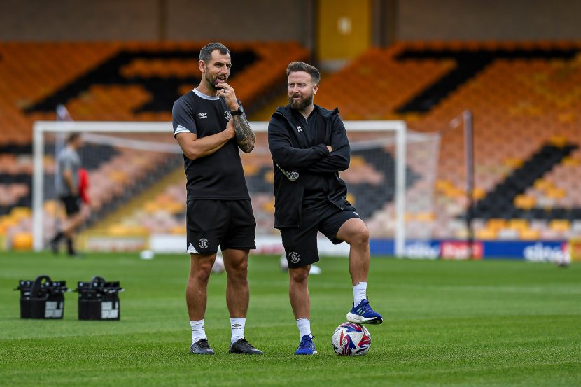 Lads Prepare For Luton