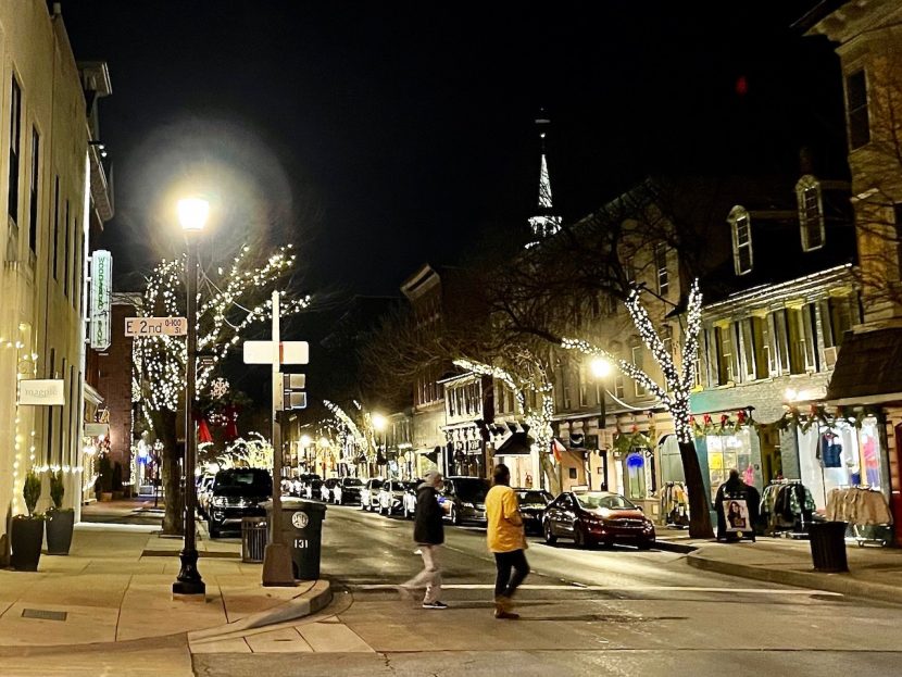 Sailing Through The Winter Solstice display lights up Frederick