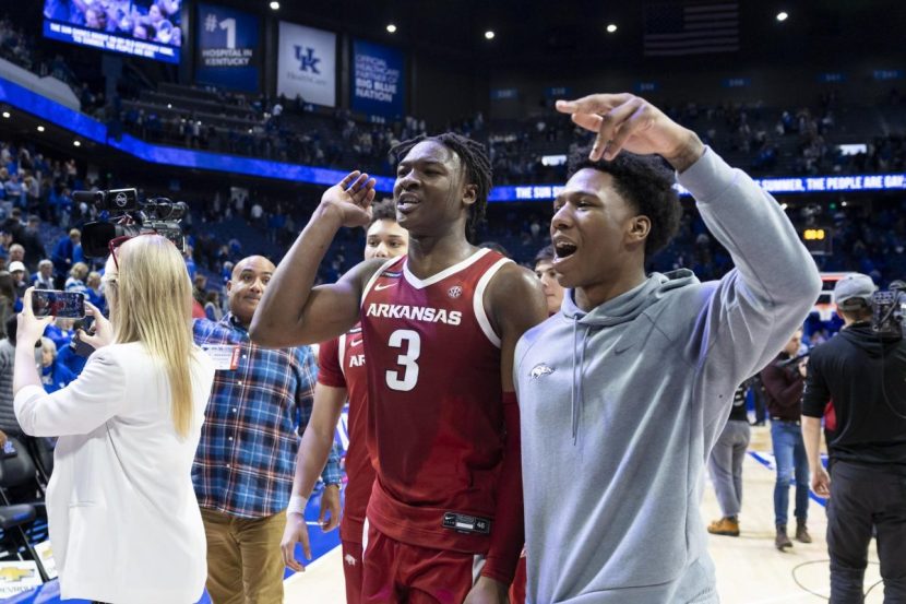 Texas basketball vs Arkansas