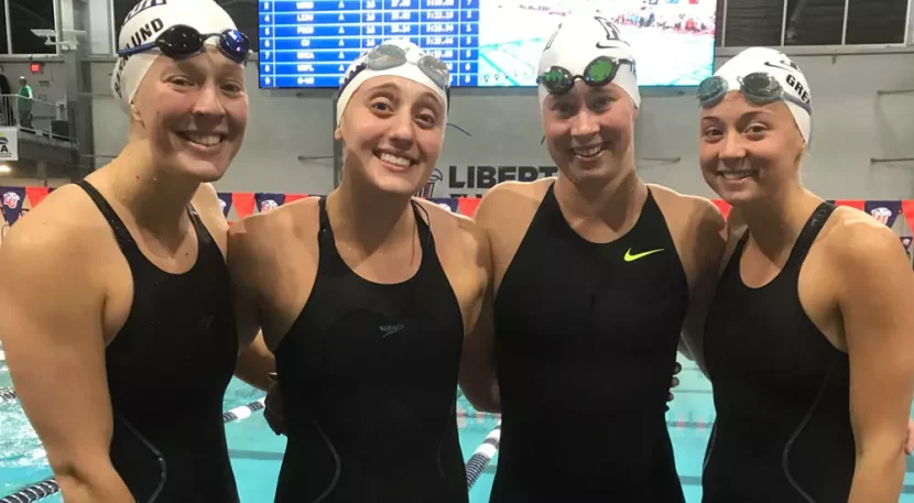 400 free relay closes championship with All