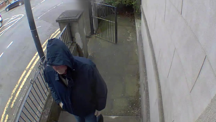 Chilling footage shows ex