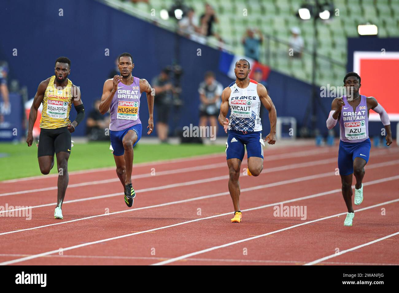 Jeremiah Azu wins men's 60m at World Indoor Championships 2025