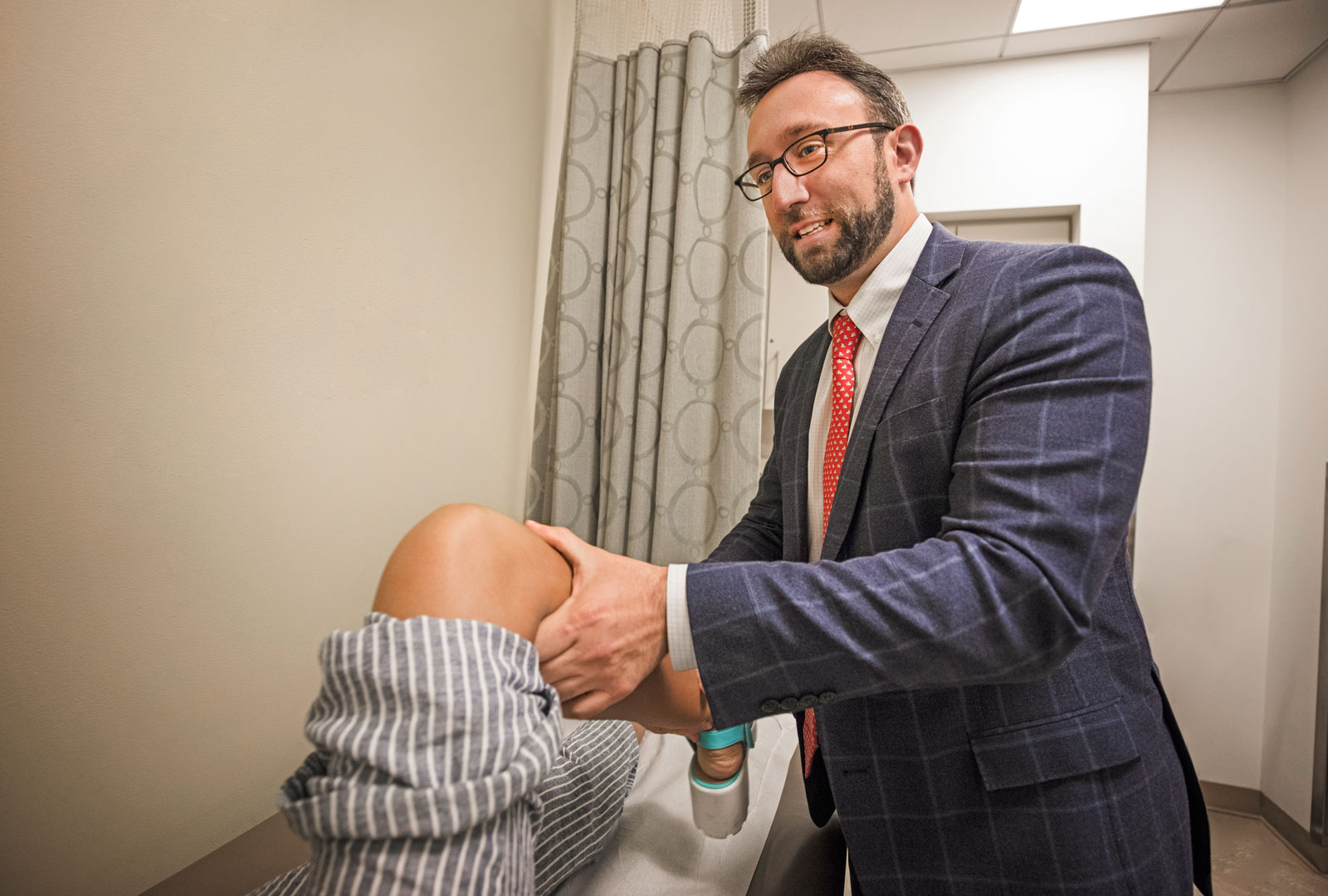 New Club Sports Athletic Training Clinic facilitates student
