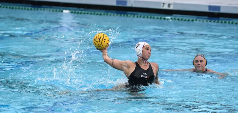 No. 20 Water Polo Wins Twice on Saturday at Aztec Invitational