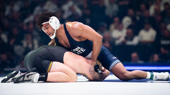 Trump makes NCAA men's wrestling championships his latest sports
