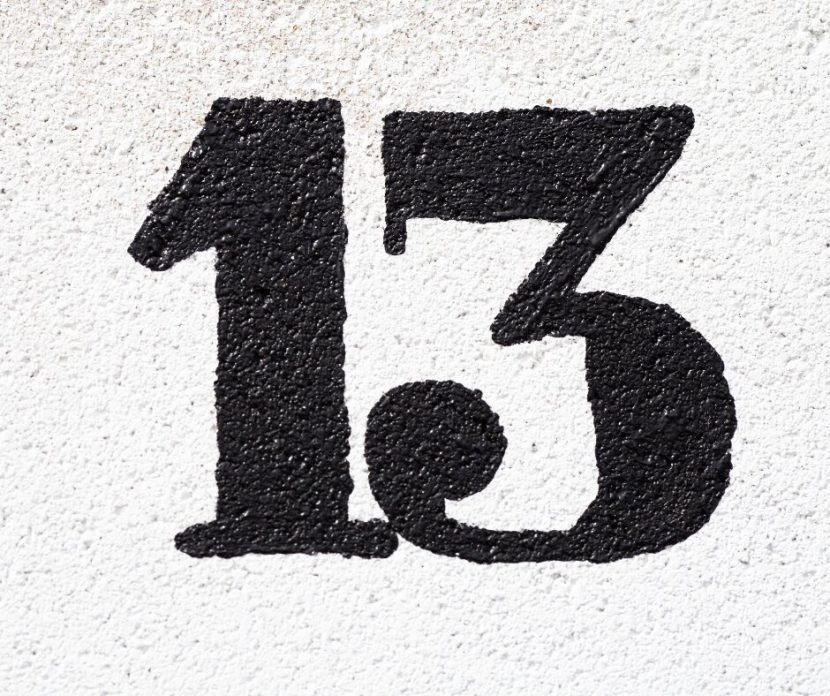 13