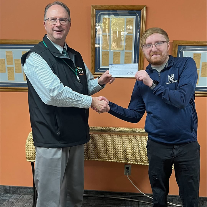 AAACU sponsors Bourdage for walleye tournament season