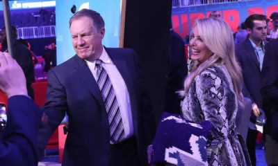 Bill Belichick's Girlfriend Halting Interview Goes Viral—'Awkward'