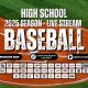 Chickasha baseball announced as Regional Tournament host, schedule and opponents released