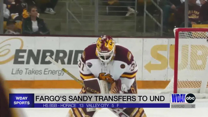 Fargo goaltender Zach Sandy signs with UND