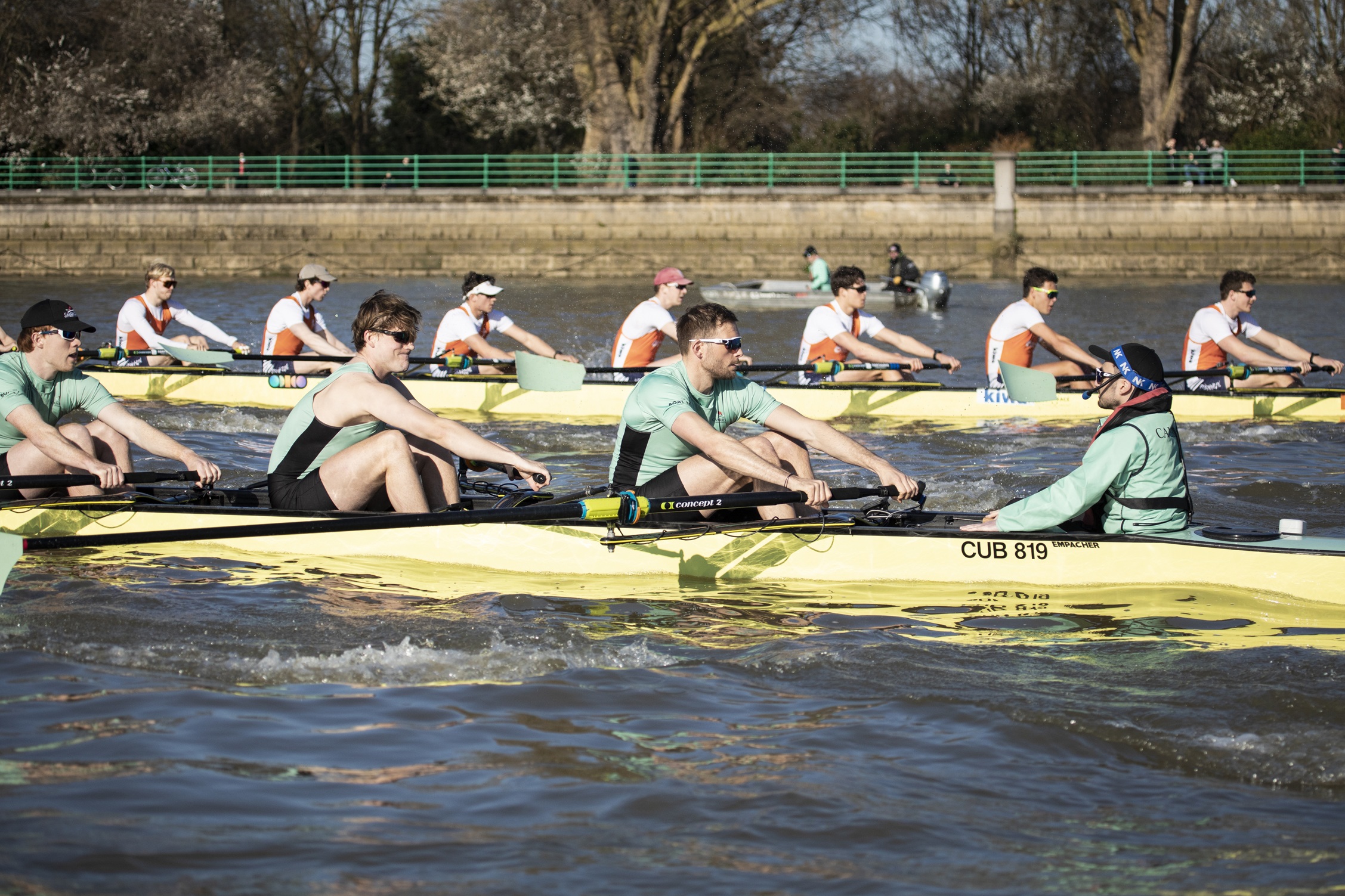 Harvard Rowing Cruises to Victory in Races Over the Weekend