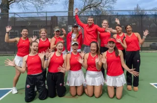 Head Coach Jamie Scott Notches 100th Career Win as Big Red Sweep OWU and Capital