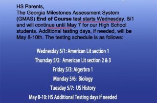 High school scores for April 1
