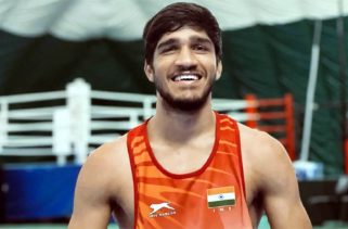 Hitesh claims 70kg gold in World Boxing Cup