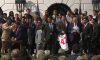 JD Vance fumbles college football championship trophy as Ohio State visits White House