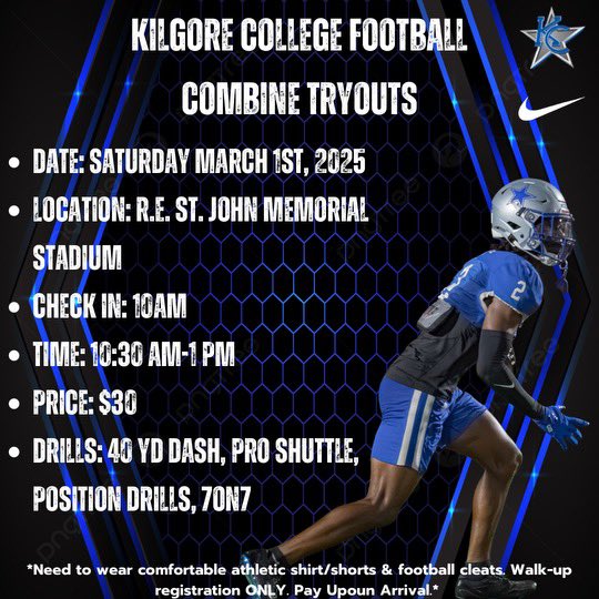 Kilgore College football opens spring drills