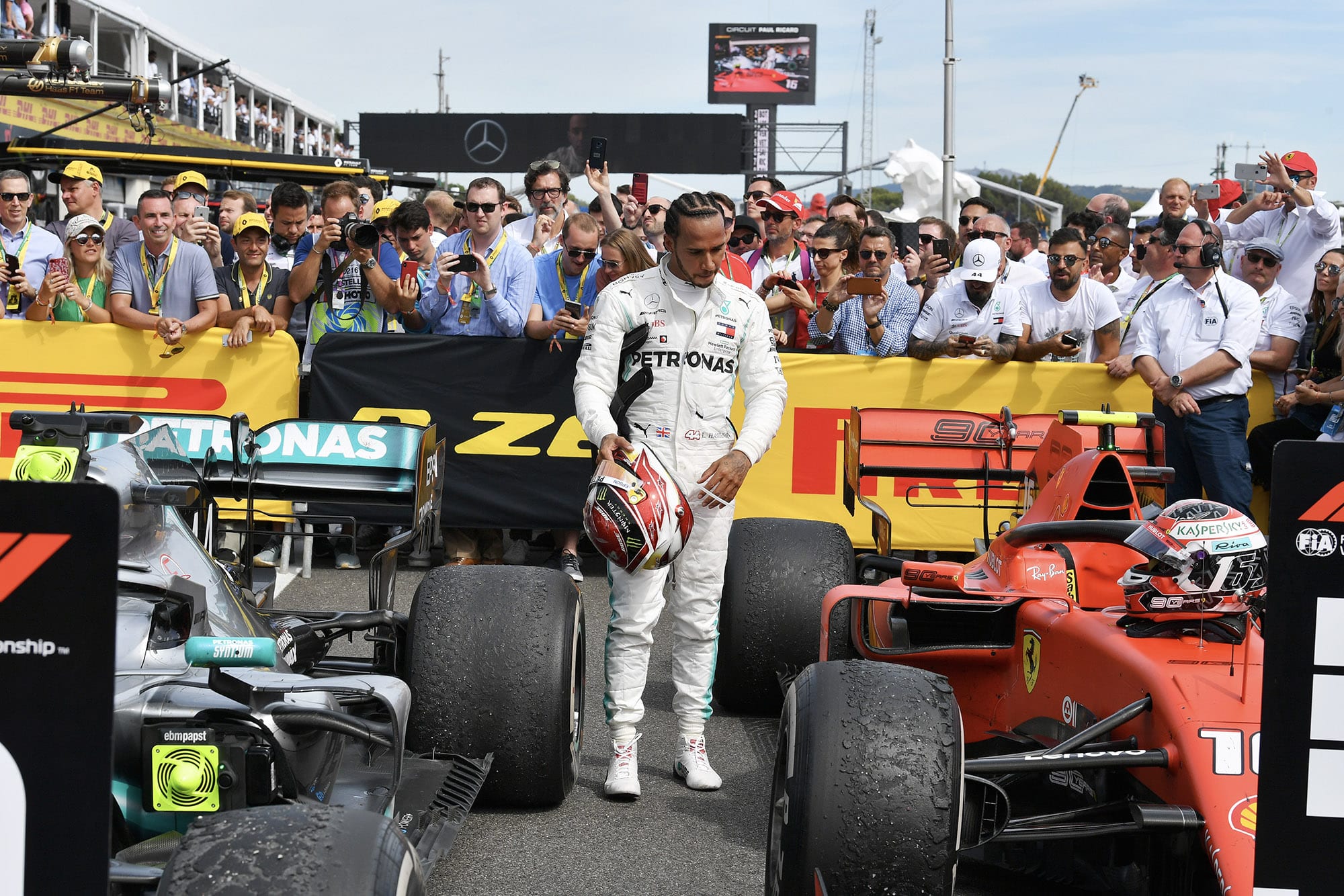 Lewis Hamilton and Ferrari in F1 promotion after Japanese Grand Prix