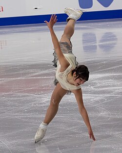Liu wins women's free skate at World Team Trophy