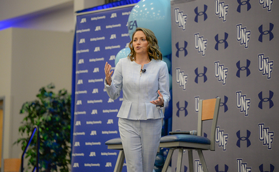 Mayor Donna Deegan signs funding bill for UNF esports arena