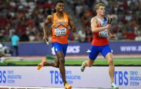 Men's track and field captures fifth straight outdoor state championship