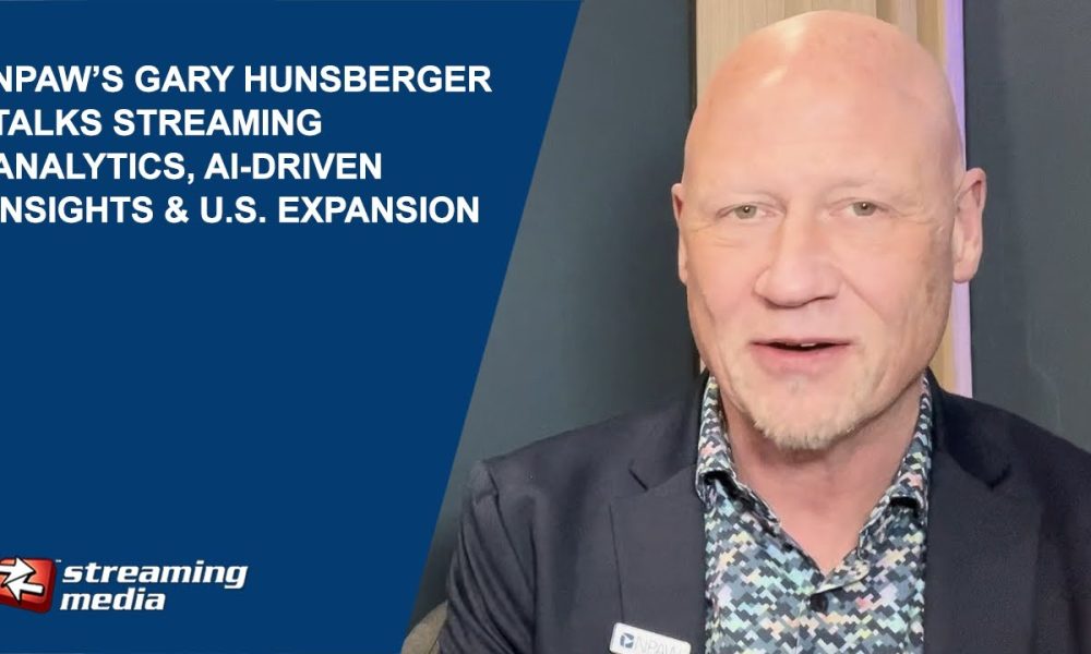 NPAW's Gary Hunsberger on Streaming Analytics, AI