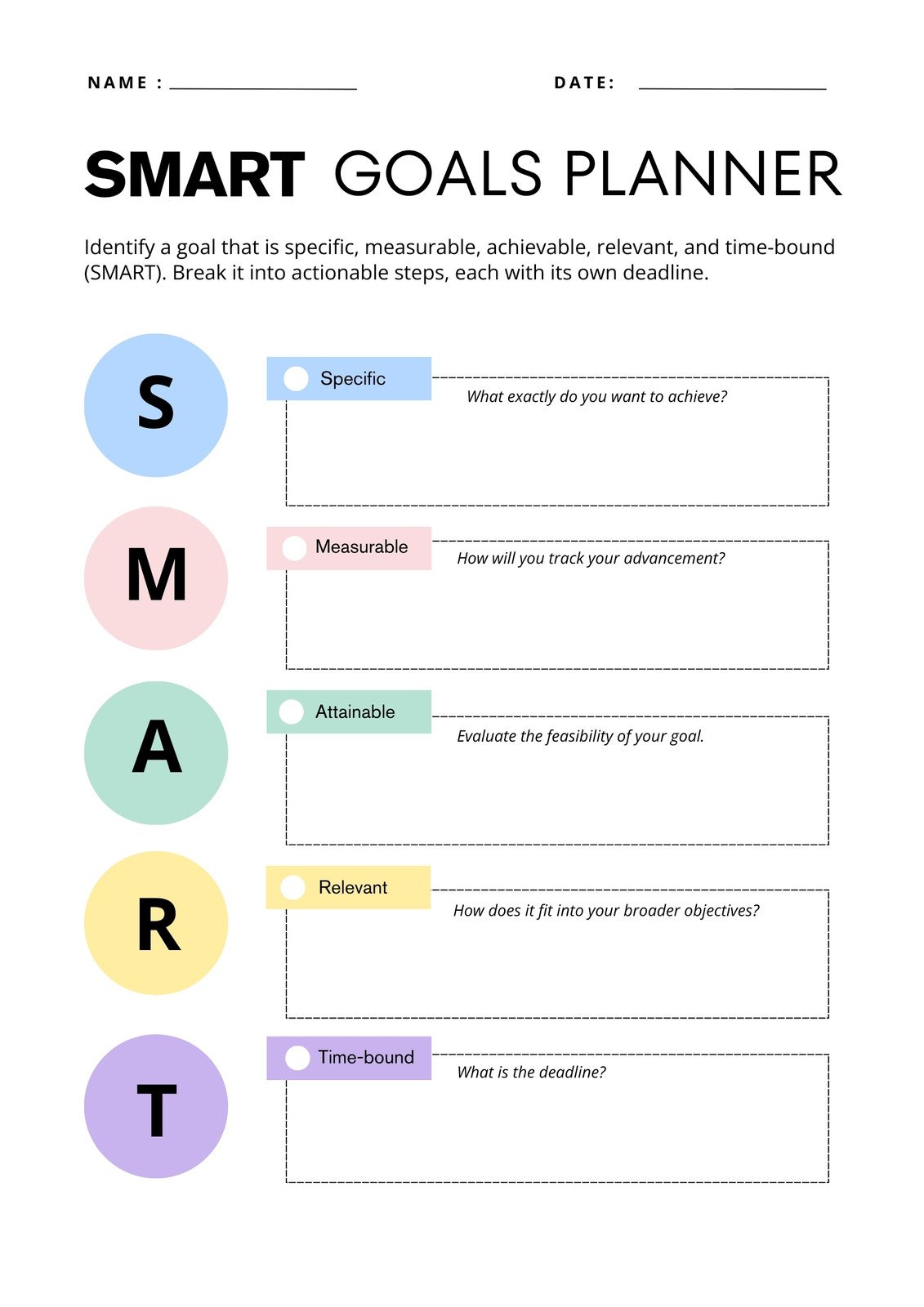 Setting SMART goals for the summer training season