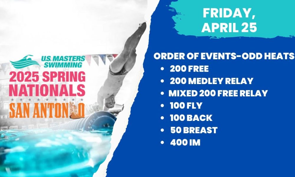 Seven More USMS Records Go Down On Second Day Of Spring National Championships