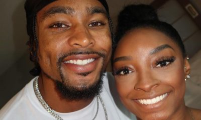 Simone Biles hilariously calls out Jonathan Owens for his unforgettable slip