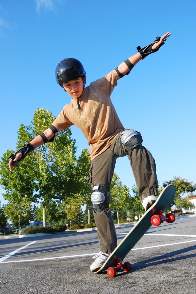 Skateboarding