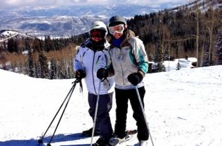 Skiers enjoy Deer Valley's likely final powder day