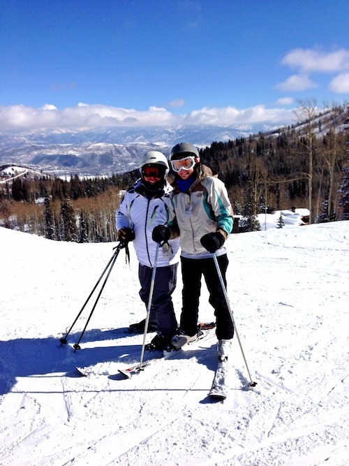 Skiers enjoy Deer Valley's likely final powder day