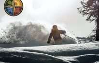 Snowboarder Escapes Avalanche While Descending Mountain in Turkey