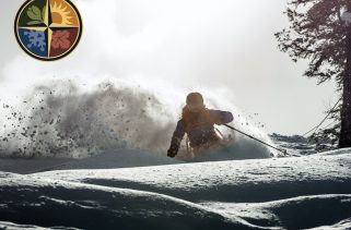 Snowboarder Escapes Avalanche While Descending Mountain in Turkey