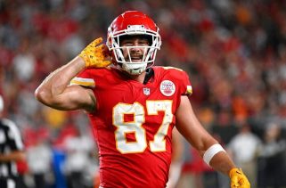 Travis Kelce breaks cover during NFL offseason to train with high school kids