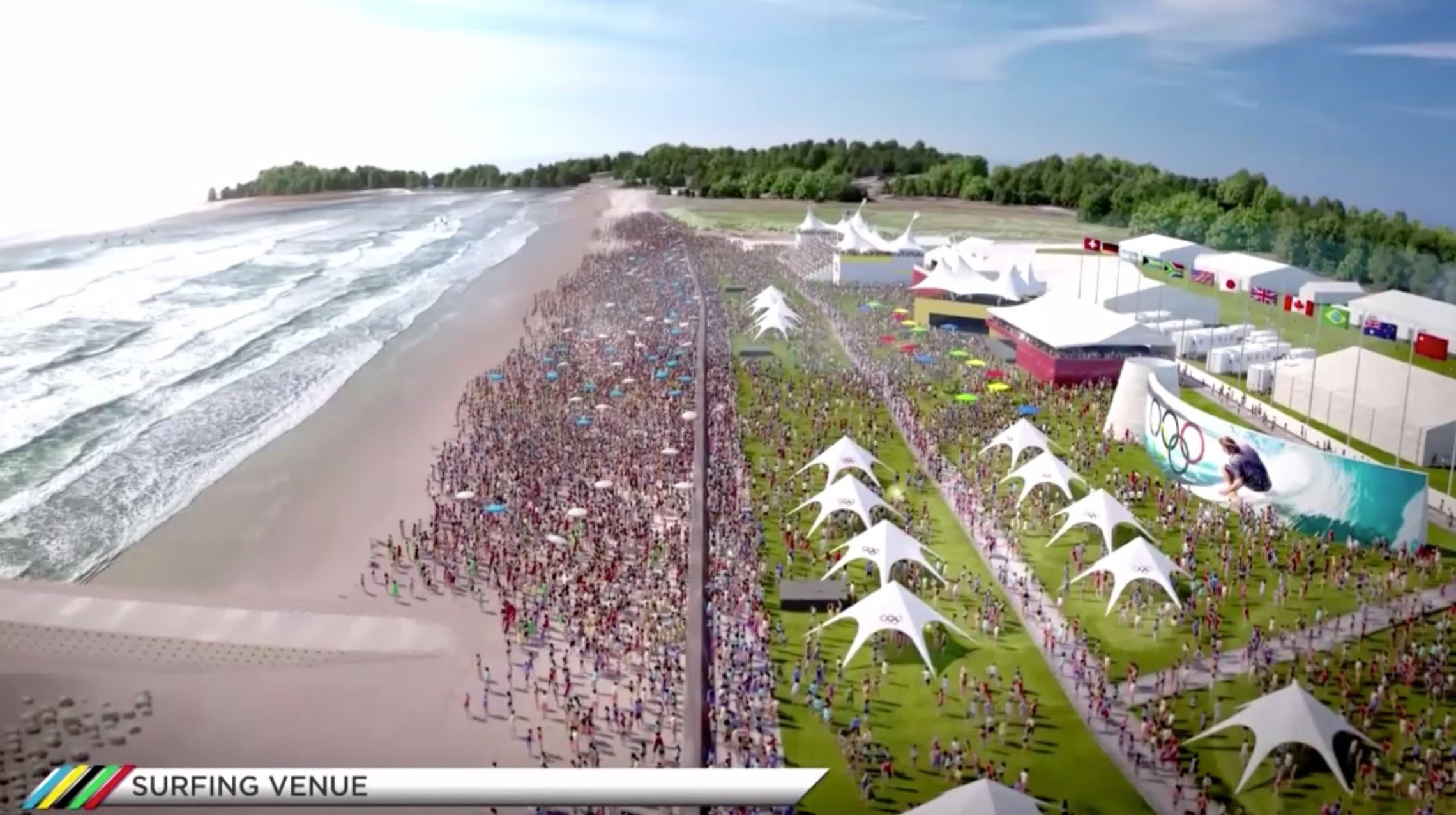 Trestles to host surfing for 2028 Los Angeles Olympics