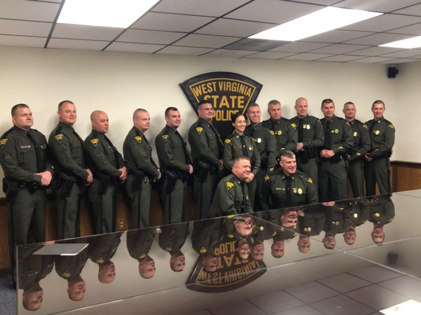 Troopers promoted, assigned following training