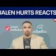 Why Jalen Hurts' Reaction to Question on Donald Trump White House Visit Is Going Viral