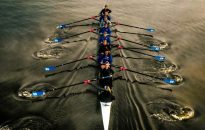 Women's Openweight Rowing Challenges Navy