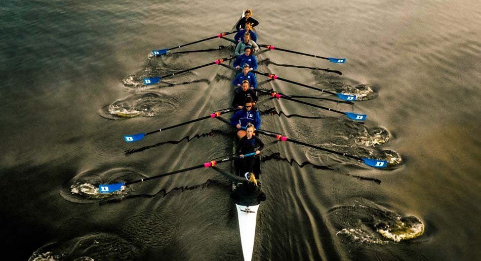 Women's Openweight Rowing Challenges Navy