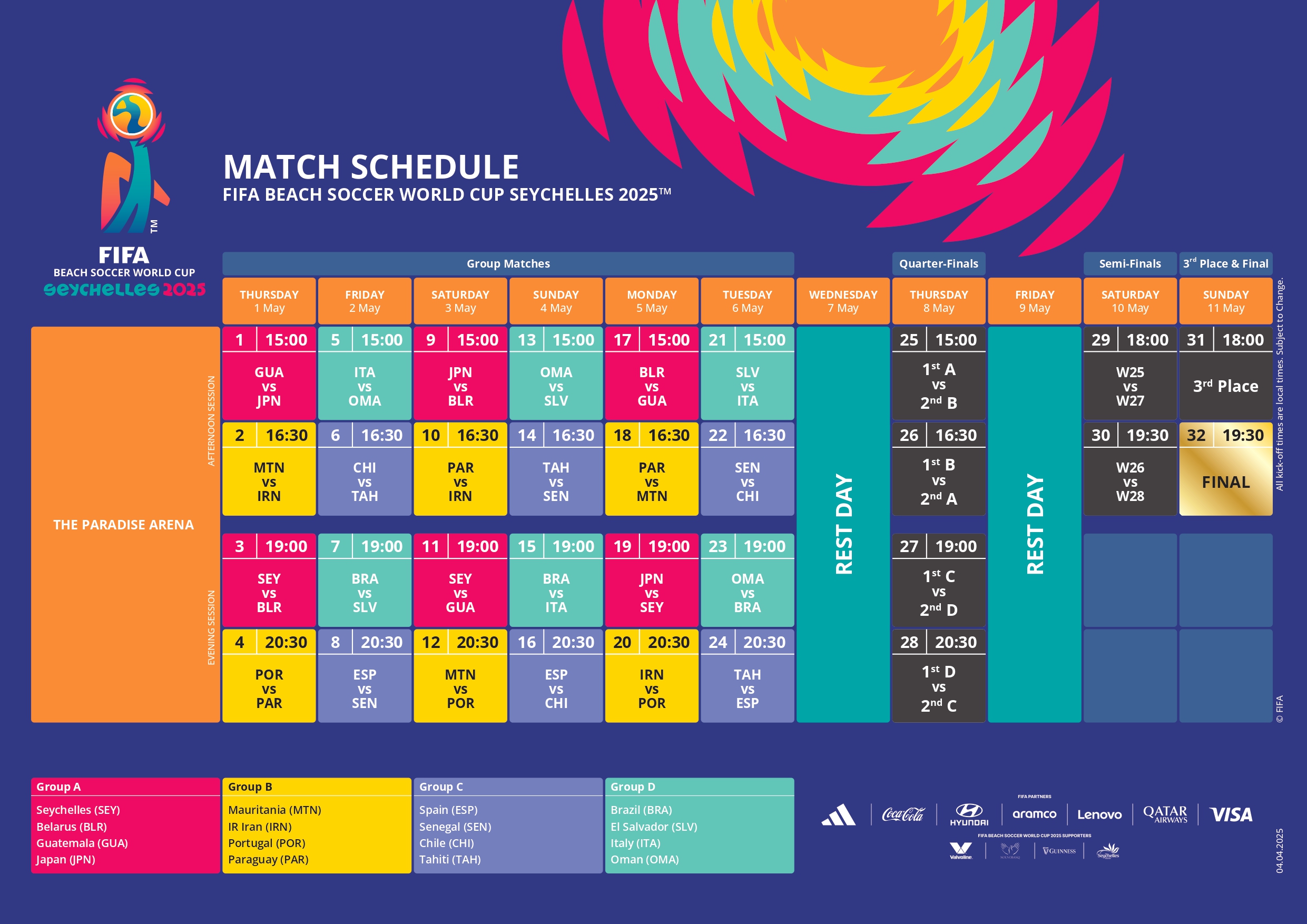 2025 Women's Soccer Schedule