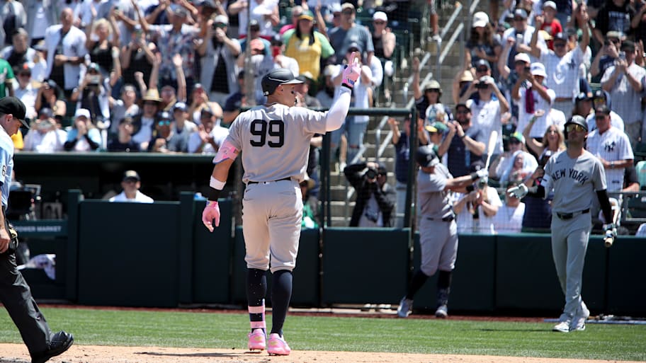 Aaron Judge hits 2 homers in his return to the Sacramento area