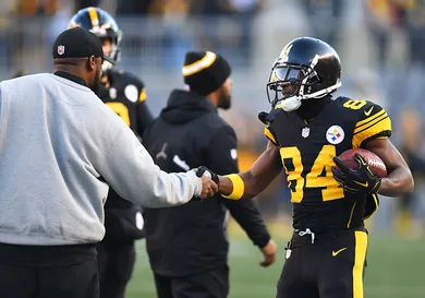 Antonio Brown Mike Tomlin