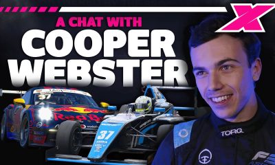 Cooper Webster on his future racing ambitions, competing against the world's best at 4