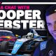 Cooper Webster on his future racing ambitions, competing against the world's best at 4